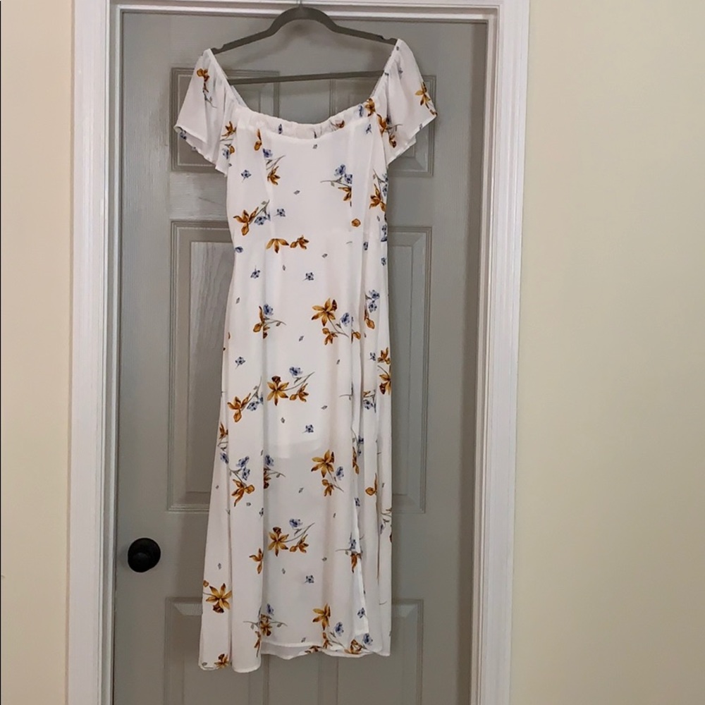 NWT Off the Shoulder Floral Dress from Francesca’s